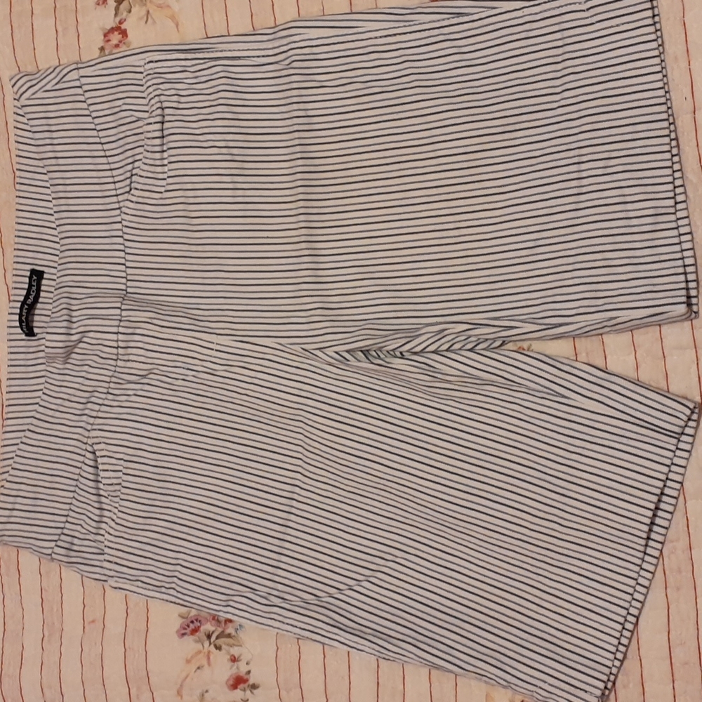 Hilary Radley Knee Length Striped Shorts
